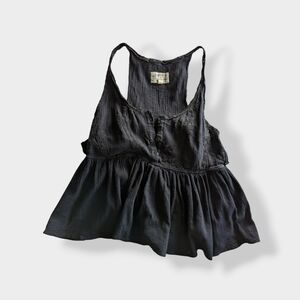 Current/Elliott Lace and Ruffles Tank